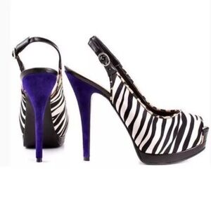 Guess sling back high heels